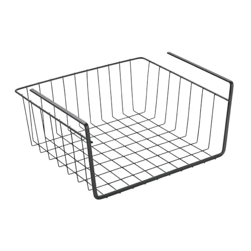 Metaltex Under Cabinet Basket, Negro, 30 x 26 x 14 cm miniatura 1