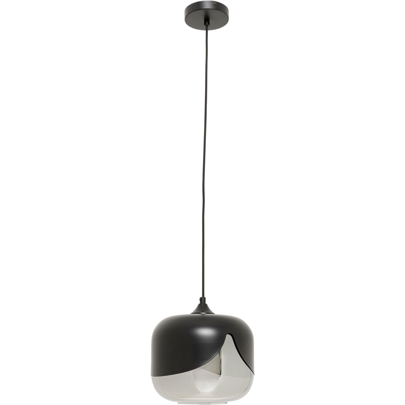 Kare Design Pendant Light Smoke Goblet, Black, 142x25x26 cm, Pendant lamp, Ceiling Light, Home Lighting, Schirm, Modern, no Bulb Included, Living Room