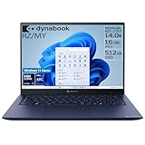 dynabook RZ/MY Webモデル【インテル Arc グラフィクス/Core Ultraプロセッサー搭載】 (Windows 11 Home/365 Basic + Office Home & Business 2024（デスクトップ版）/14.0型/Core Ultra 5 125H/SSD/ダークテックブルー) W6RZMY5BBL