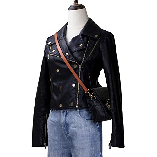 Allzedream Genuine Leather Purse Strap Replacement Crossbody Handbag Long Adjustable (Brown) #TOP1