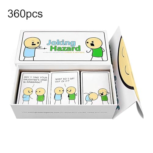 Image of Joking Hazard - Hilarious Comic-Building Party Game for Adults | 3-10 Players | Funny Game Night & NSFW Card Game by Cyanide & Happiness.