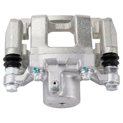 Image of TRQ Rear Right Brake Caliper w /Bracket Passenger Side