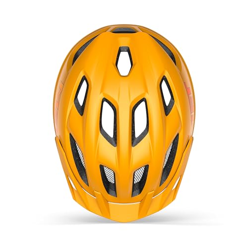 MET - Crackerjack Children's Cycling Helmet In Orange One Size (52-57 cm), Matt Orange, standard size - Image 4