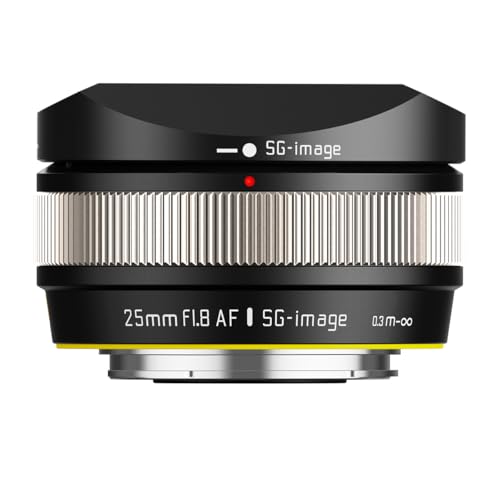 SG-image AF 25mm F1.8 APS-C E}Eg Pœ_ a pP[LY Vo[ (2Nۏؕt) (Ki)