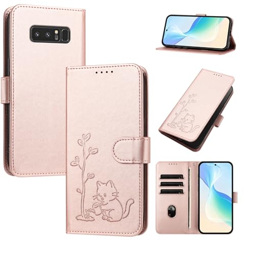 �X�}�z�P�[�X �Ή��@�� for Samsung Galaxy Note 8,�Ή��@�� for Samsung Galaxy Note 8�yPU���U�[�� �}�O�l�b�g�J�� ���z �J�[�h�E�������[ �X�^���h�@�\�t���zPink