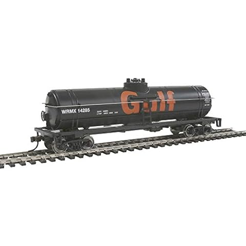 Walthers Trainline HO Scale Model 40' Tank Car with Metal Wheels - Gulf Oil Company,unisex-children, Pest Repeller v.23 Cover