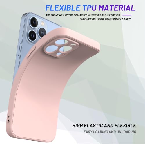 Image of for iPhone 12 Pro Max Case Pink, Scratch Resistant with Soft Touch, Slim Thin Phone Cover for iPhone 12 Pro Max 6.7 inch