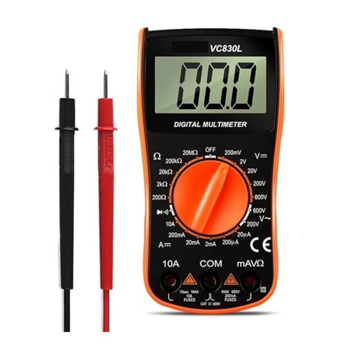 Medidor Multifuncional para Electricista de Mano VC830L con Función Anti-quemaduras miniatura 4