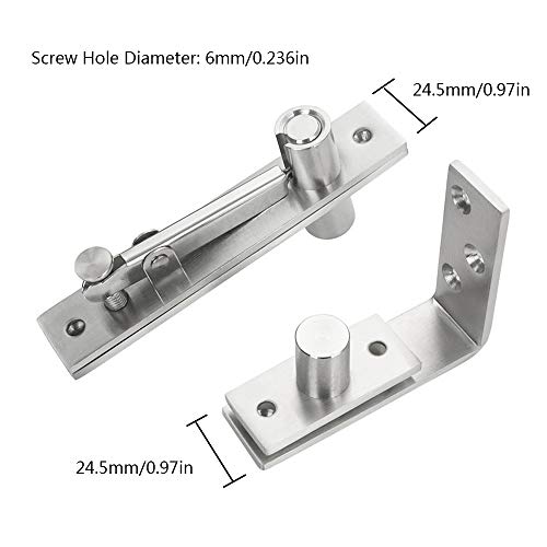 Alamic Door Pivot Hinges Heavy Duty Hinges For Doors Stainless Steel Pivot Door Hinge System #TOP1