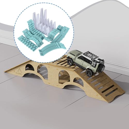 Puente de orugas RC Gralara resistente para escalada de obstáculos 4
