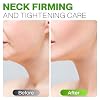 Advanced Neck Firming Cream Anti Aging Skin Firming Neck cream for tightening & lifting Wrinkles, Sagging or Crepe Skin Under Chin, Face and Chest with Peptides, Vitamin C & Hyaluronic Acid