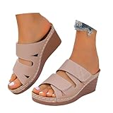 Chanclas Deportivas Mujer, Sandalias Ortopédicas Para Mujer, Ortopédicas Con Soporte Para El Arco Del Pie, Sandalias Elegantes Y Cómodas De Verano Para Mujer. Para Playa Caminar Andar.