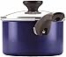 Farberware 17490 Ceramic Dishwasher Safe Nonstick Cookware Set / Pots and Pans Set - 12 Piece, Blue