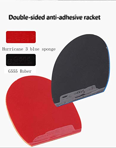 Dhs Hurricane-Ii Tournament Ping Pong Paddle, Table Tennis Racket - Shakehand With A Kamts Wrist Guard #TOP6