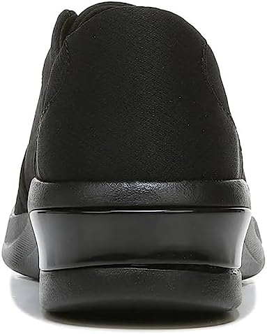 BZees Womens Florence Loafer, Black/Leopard, 8.5 US | Image 4