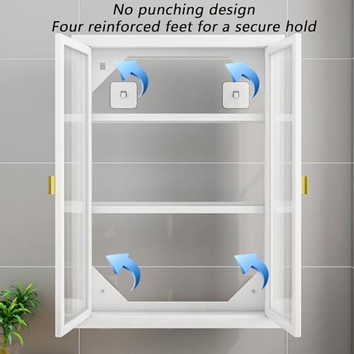 Slish Black Wall-Mounted Bathroom Cabinet - Over Toilet Storage Organizer with 5 Shelves, Space-Saving Solution for Bathroom & Laundry Room Efficiency, Modern Design for Small Spaces