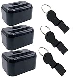 MISSEIAR 3-Pack Car Seatbelt Buckle Guard, Child Seat Belt Lock Seatbelt Buckle Cover Seat Belt Lock