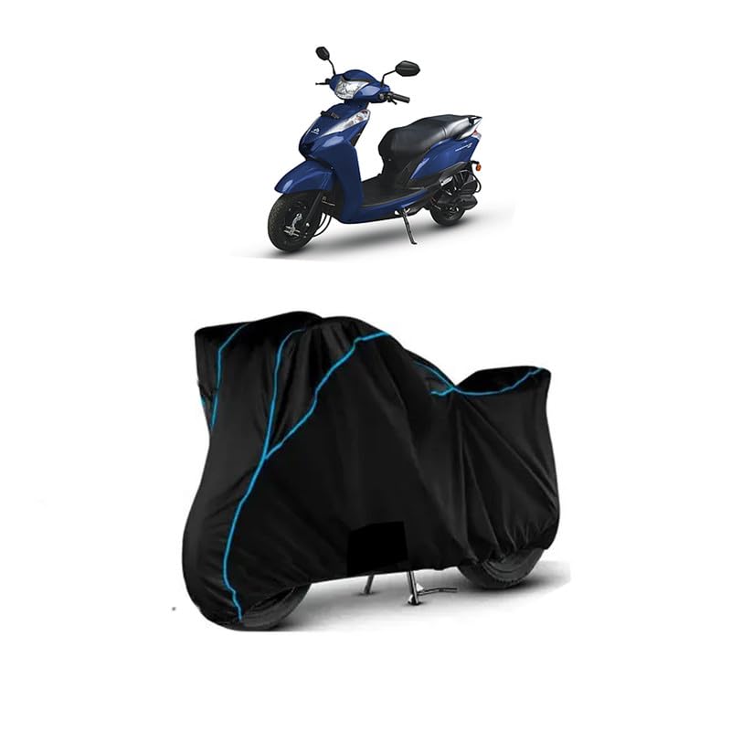 Water Resistant Scooter Cover for Ampere Magnus Pro | Dustproof, UV & Heat Protection | Indoor & Outdoor Use | Universal Fit Scooty Rain Cover Black Colour