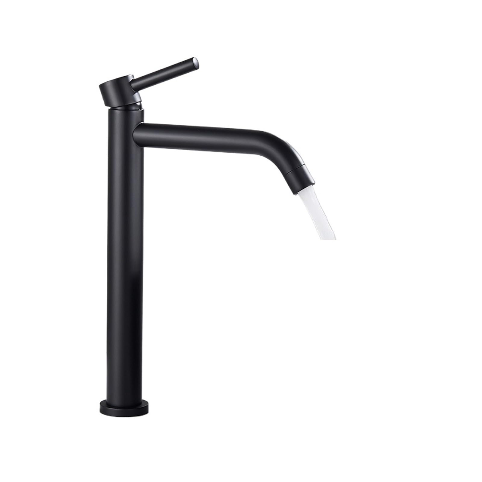 Lyvqzpwlr Matte Black A Bathroom Basin Pillar Taps, Bathroom Kitchen Washbasin Faucet Water Mixer Tap Hot Cold Sink Multicolor(Matte Black A)