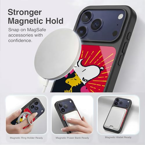 Coque Peanuts Snoopy iPhone 17 Pro Max antichoc Head Case Designs - 4