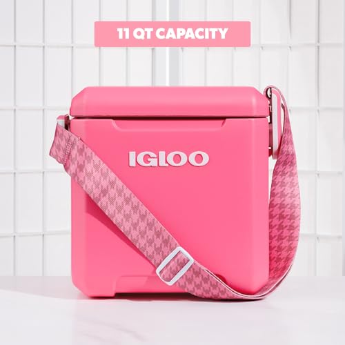 Image of Igloo Tag Along Too Coolers | Insulated Hard Shell Picnic Style Cooler | Rolling Ice Chest