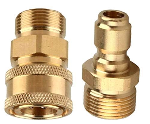 5000 PSI M22 Male Thread Fitting with 3/8" Quick Connect Kit
