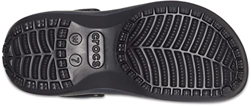 Crocs Women's Classic Metallic Platform Clogs With Pearl And Crystal Jibbitz, Black, 9 #TOP2