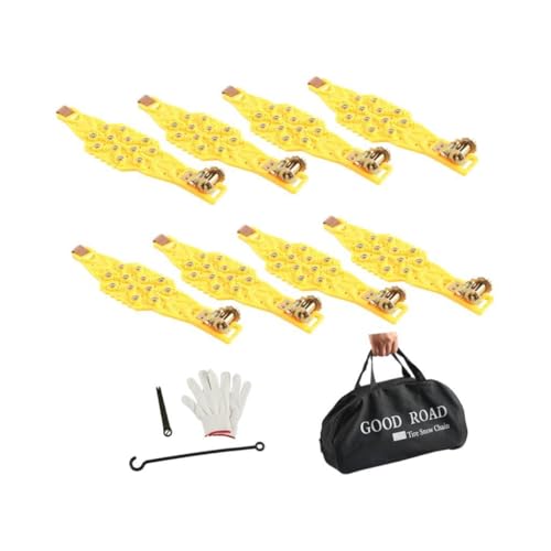 Cadenas de nieve de material resistente TPU Qianly para coche y SUV 6