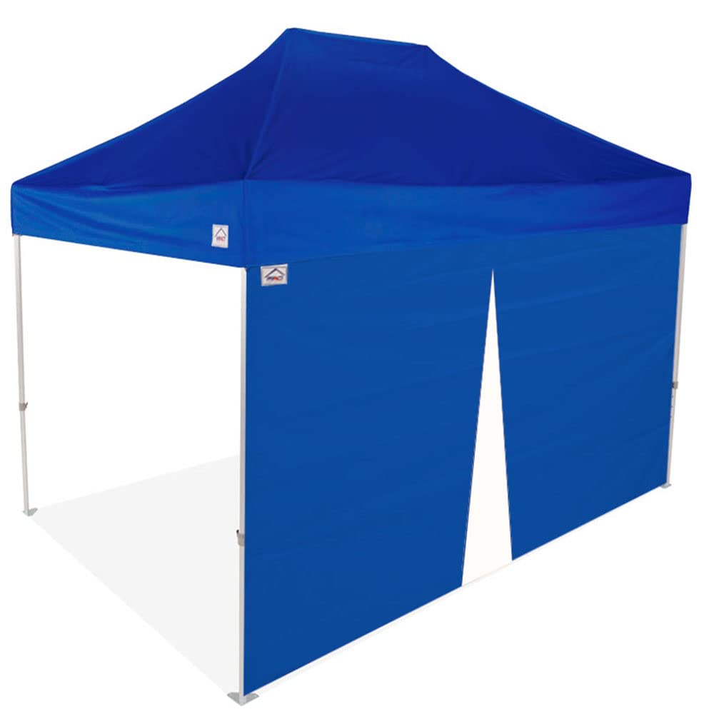 Auvent mural de tente bleu roi de 4,6 m pour ombrager vos repas de jardin