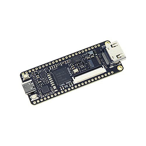 Image of Sipeed Tang Nano 9K FPGA Development Board Gowin GW1NR-9 RISC-V HDMI (9k with 1.14 LCD)