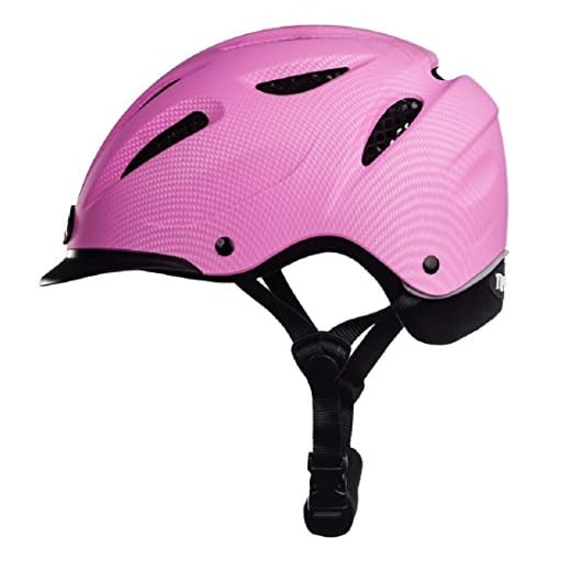 Tipperary Sportage Riding Helmet Toddler Size XXS Low Profile Horse Safety (Pink)
