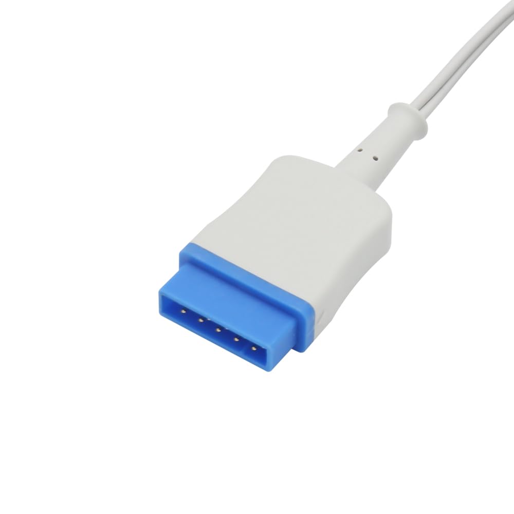 Sino-k Compatible GE-Datex Ohmeda reutilizable Spo2 sensor animal oreja lengua clip tecnología Nellcor 10 pies 11 pines conector aprobado por la FDA/CE