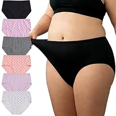 6 Pack Cotton Underwear Heart