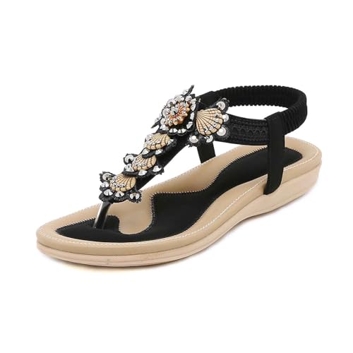 Tongs mode femme compensées et sandales plates classiques d'été