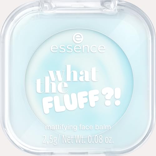Essence Cosmetics WHAT THE FLUFF, mattifying face balm baume visage matifiant, matifiant, mat (2.5g)