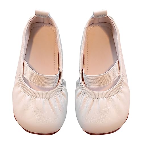 Baby 2024 New Shoes Girls Toddler Flower Girl Dress Shoes Girl Ballet Party School Shoes Wedding Soft Girls Shoes