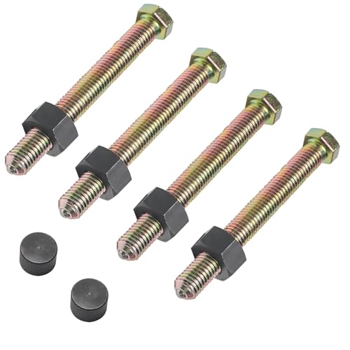 78834 Impact Rated Wheel Hub Removal Tool Bolt & Nuts Kit for All Automotive Wheels with 2 Press Feet, 2 M12 & 2 M14 Bolts and Nuts