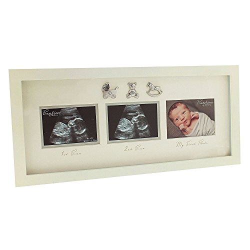 Bambino Triple Scan Photo Frame MDF 3 Apertures CG446