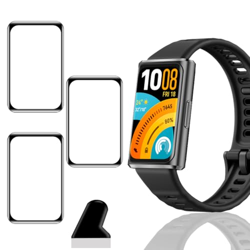 �y3���Z�b�g�z �Ή� Huawei Band 11 Pro �t�B���� 3�� PET������ �Y�f�@�� �����ߗ� �Ή� Huawei �X�}�[�g�o���h11 Pro �ی�t�B���� 3D�Ȗ� �J�o�[ �Ή� Huawei Band 11Pro �t���ی�t�B���� 24��