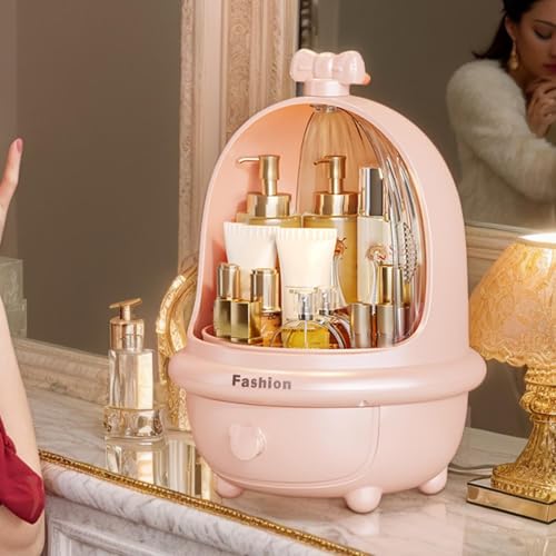Support de maquillage pour salle de bain anti poussière et ordonné - 8
