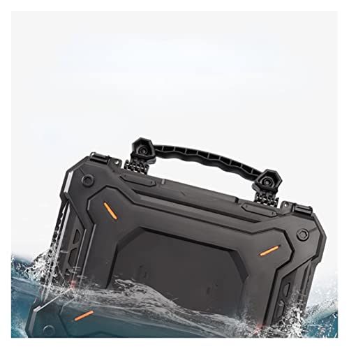 Caixa de ferramentas à prova d'água à prova de choque à prova d'água, câmera rígida com almofada d