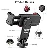 ULANZI ST-06S Phone Cold Shoe Mount for Camera, Smartphone Holder Bracket 1/4'' Tripod Mount Clip with Cold Shoe for Mic Light Stand, Tripod Adapter for iPhone Samsung Huawei within 1.9-3.9 inches #5