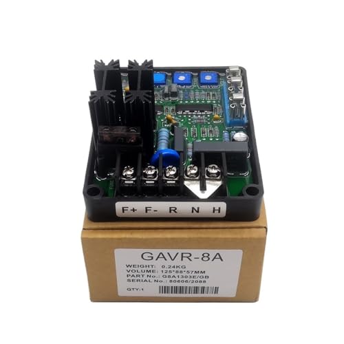 Evite picos eléctricos con el regulador de voltaje AVR GAVR-8A para generador diésel 7