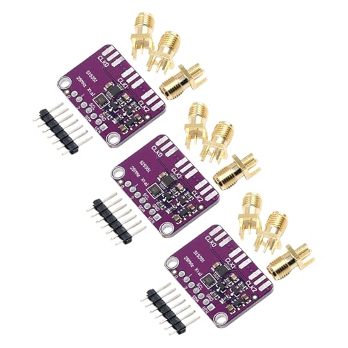 Xanorrg Módulo De Reloj Reloj Programable Frecuencia Ajustable 8 KHz A 160MHz Señales Compatibles para Microcontroladores Frecuencia Ondas Cuadradas