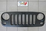 Jeep Wrangler (JK) Satin Black Front Grille Mopar OEM