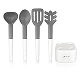 Artaste 52466 4-piece Heat Resistant Cooking Utensil Set with Holder