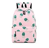 Joymoze Waterproof Leisure Student Backpack Cute Pattern School Book Bag for Girls Fox