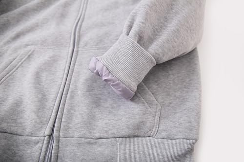 Image of TanBridge Plaid Flannel Hoodie Sherpa Fleece Lined Shirt Jacket Cotton Hoodies Zip Up Winter Warm Coat