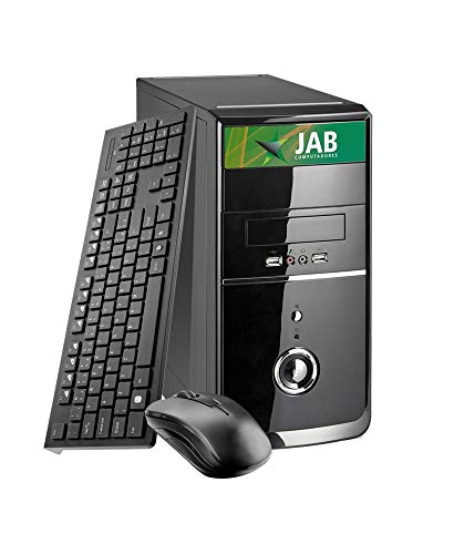 DESKTOP JAB COMPUTADORES PROCESSADOR INTEL DUAL CORE J1800 2.4 GHZ, PLACA PCWARE + MEMORIA RAM DDR3