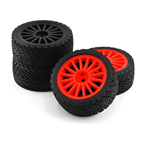 RC�J�[�p�z�C�[������ For Tamiya XV01 XV02 For TT01 For TT02 PTG-2 WRC For Hyundai I20 1/10 4�� 67mm �S���^�C���z�C�[�� �^�C�� RC �����[�p ���[�V���O�J�[ �A�b�v�O���[�h�p